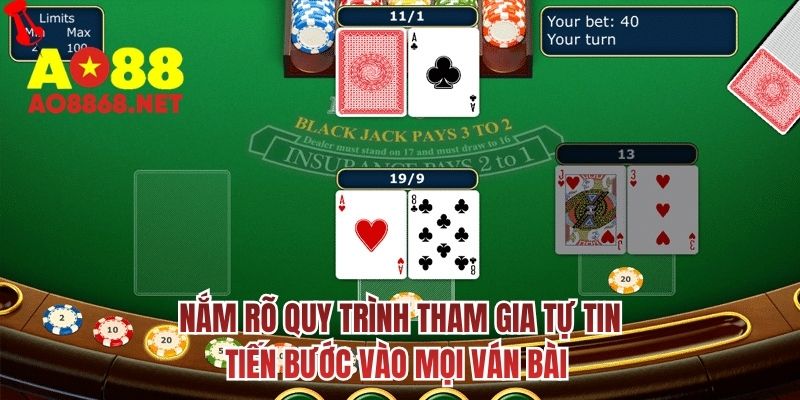 Nắm rõ quy trình tham gia tự tin tiến bước vào mọi ván bài 